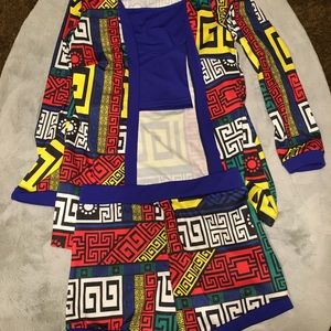 Colorful Geometric Women's Set